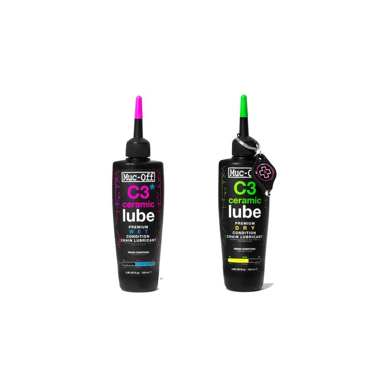 Mazivo Za Verigo CERAMIC C3 WET + C3 DRY CERAMIC 120ml Set