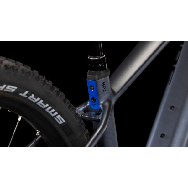 Električno Gorsko Kolo CUBE REACTION HYBRID PRO 800 2025 metalicgrey'n'black