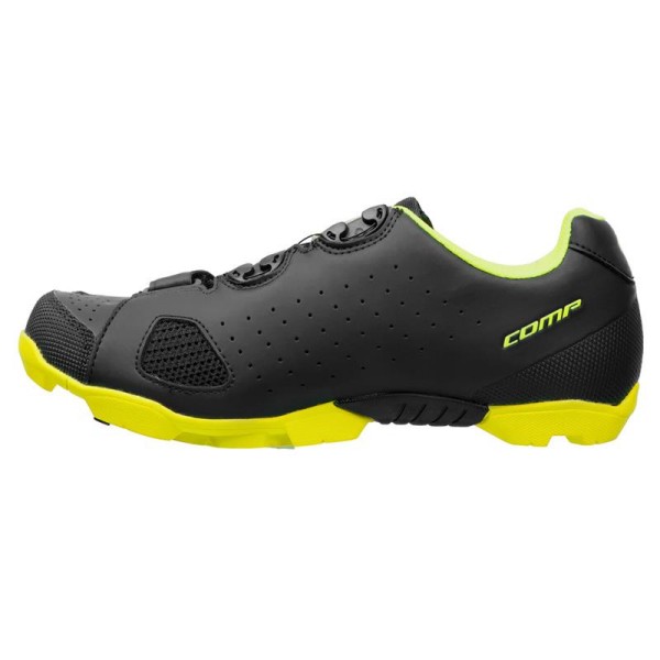 MTB Kolesarski Čevlji SCOTT COMP BOA črno/rumena