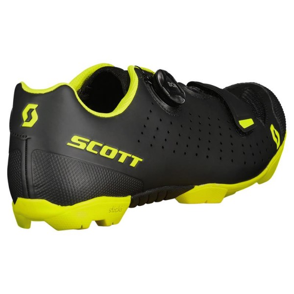 MTB Kolesarski Čevlji SCOTT COMP BOA črno/rumena