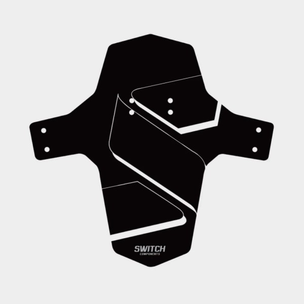 Blatnik Sprednji SWITCH MUDGUARD čr/be