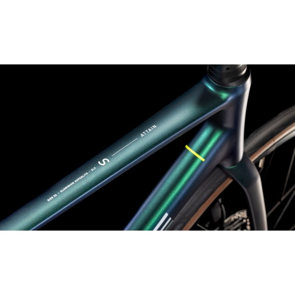 Cestno Kolo CUBE ATTAIN SLX Goblin'n'yellow 2025