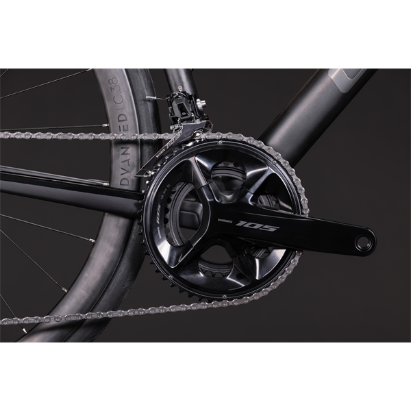 Cestno Kolo CUBE ATTAIN C:62 RACE carbon'n'coalchrome