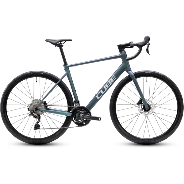 Cestno Kolo CUBE ATTAIN RACE smaragdgrey'n'white