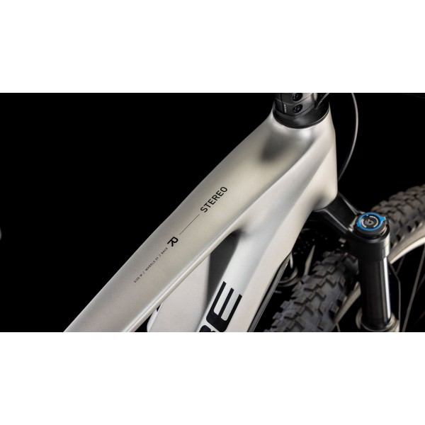 Električno Gorsko Kolo CUBE STEREO HYBRID ONE22 RACE 800 2025 Silver'n'black