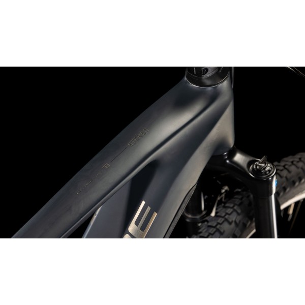 Električno Gorsko Kolo CUBE STEREO HYBRID ONE22 PRO 800 2025 Night'n'chrome