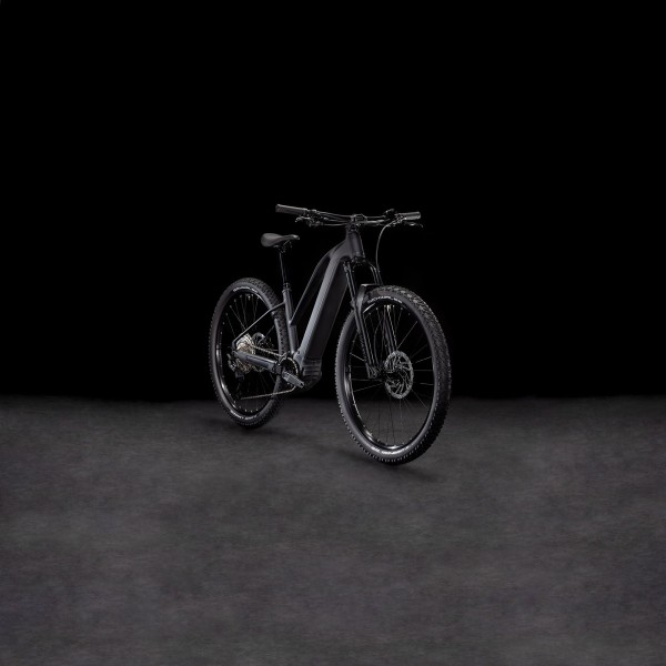 Električno Gorsko Kolo CUBE REACTION HYBRID PERFORMANCE 625 Trapeze night'n'black 2025