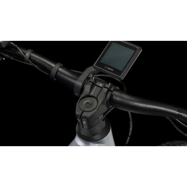 Električno gorsko Kolo CUBE STEREO HYBRID 120 RACE 750 polarsilver'n'black