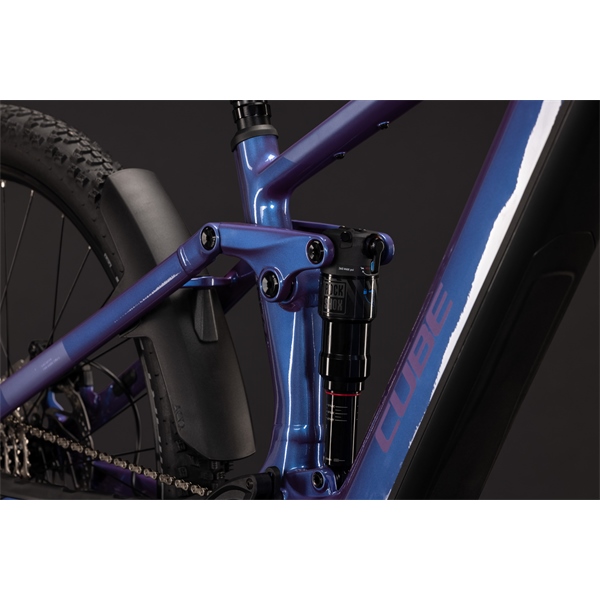 Električno Kolo CUBE STEREO HYBRID ONE44 PRO 800 blueiris'n'purple