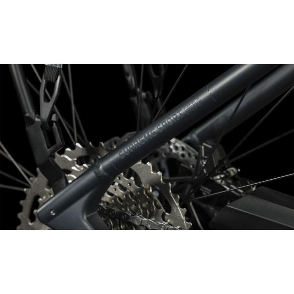 Električno Kolo CUBE SUPREME SPORT HYBRID PRO 625 Easy Entry grey'n'grey