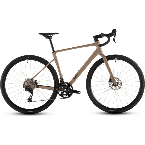 Gravel Kolo CUBE NUROAD RACE 2026 cappuccino'n'black