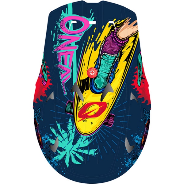 Kolesarska Čelada ONEAL SONUS KID REX multicolor