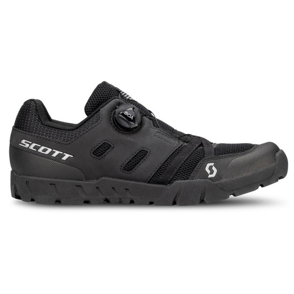 Kolesarski Čevlji SCOTT SPORT CRUS-R FLAT BOA čr/sr