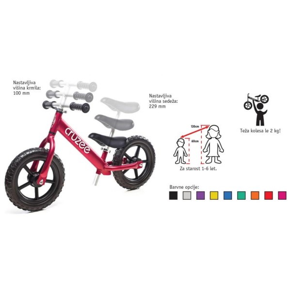 Poganjalec CRUZEE oranžen