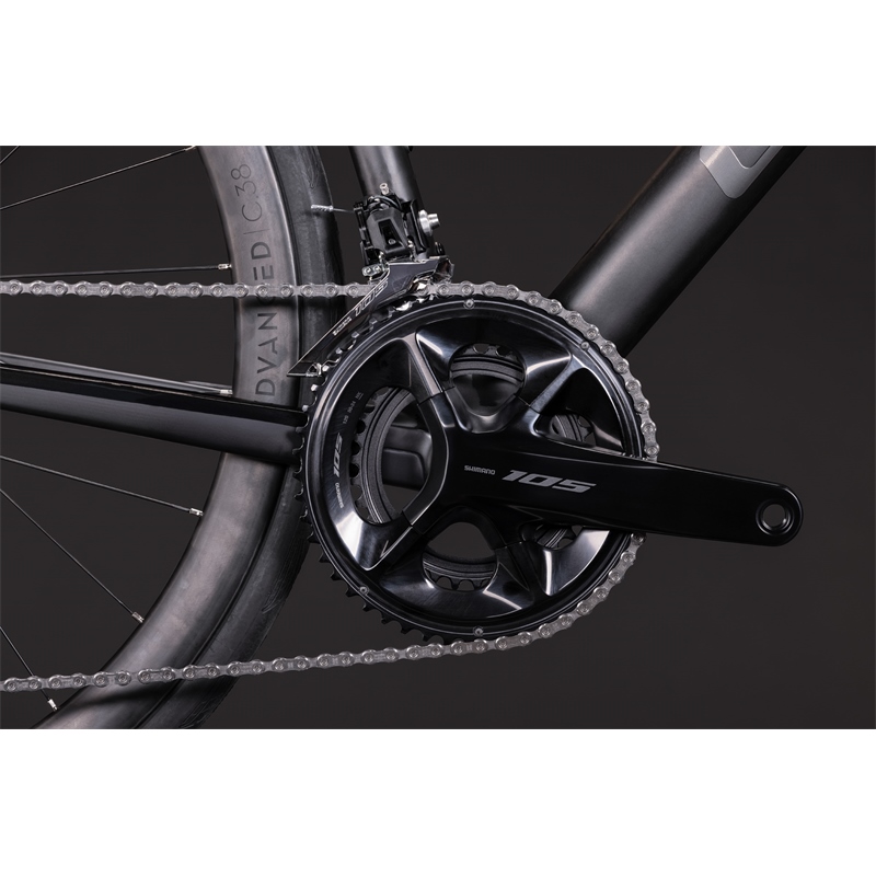 Cestno Kolo CUBE ATTAIN C:62 RACE carbon'n'coalchrome