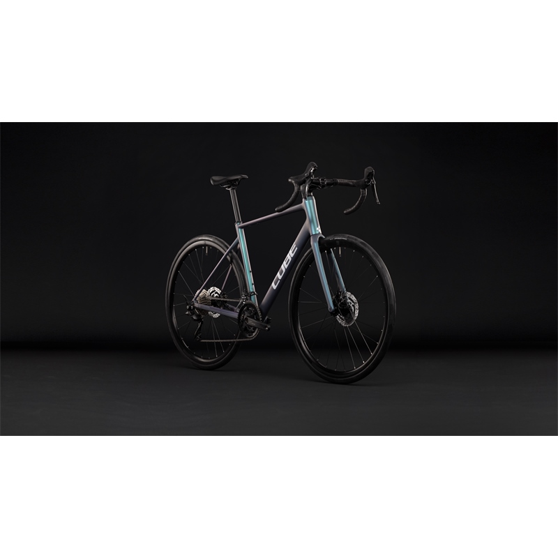 Cestno Kolo CUBE ATTAIN RACE smaragdgrey'n'white