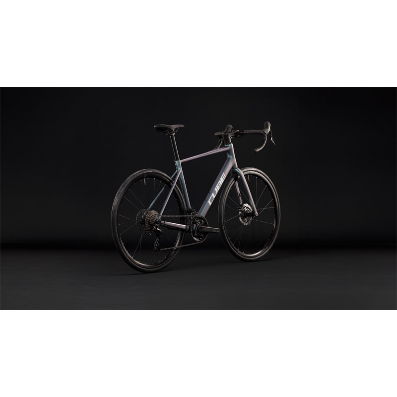 Cestno Kolo CUBE ATTAIN RACE smaragdgrey'n'white