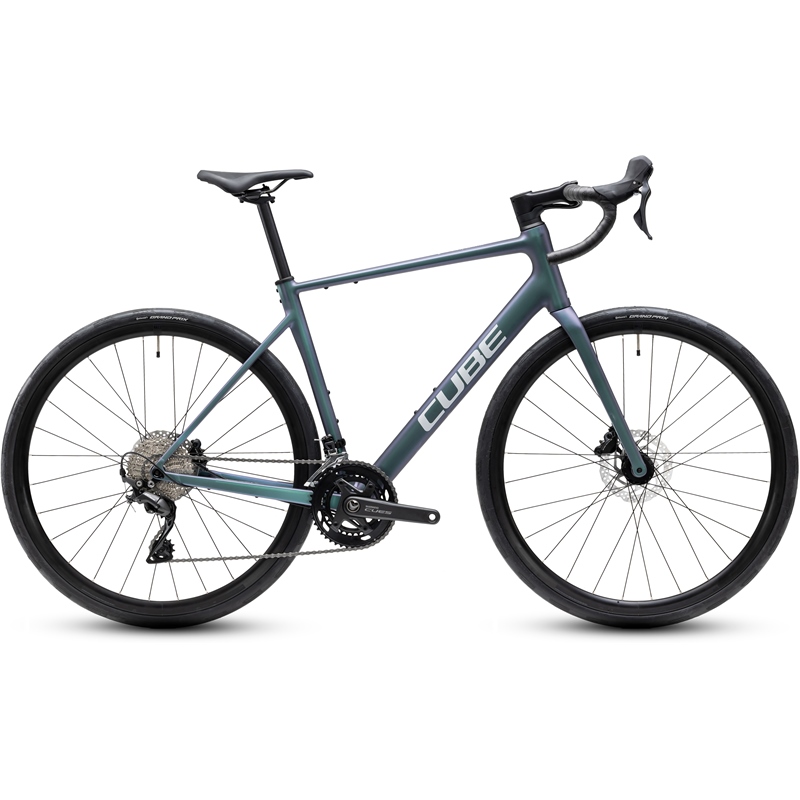 Cestno Kolo CUBE ATTAIN RACE smaragdgrey'n'white