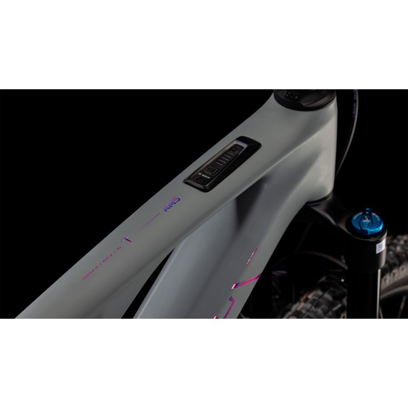 Električno gorsko Kolo CUBE AMS HYBRID ONE44 C:68X TM 400X swampgrey'n'purpleflex