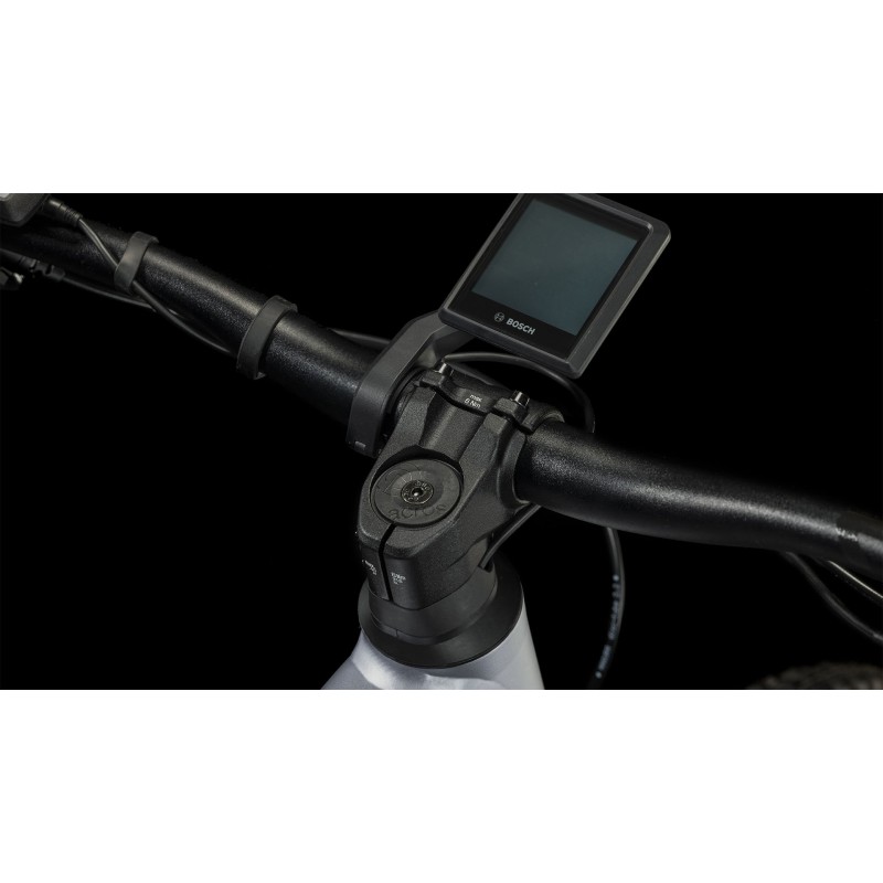 Električno gorsko Kolo CUBE STEREO HYBRID 120 RACE 750 polarsilver'n'black