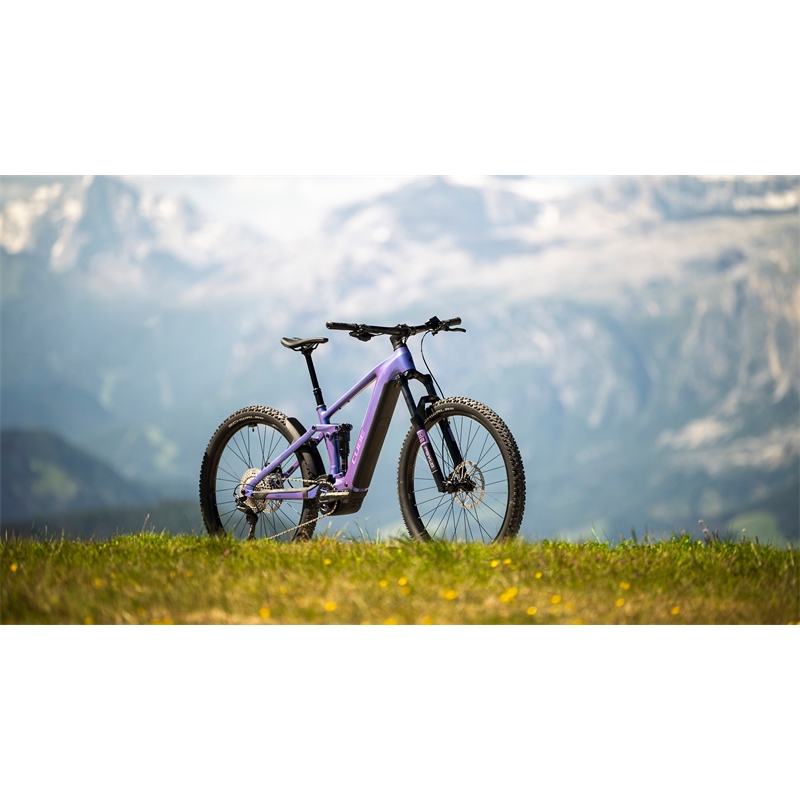 Električno Kolo CUBE STEREO HYBRID ONE44 PRO 800 blueiris'n'purple