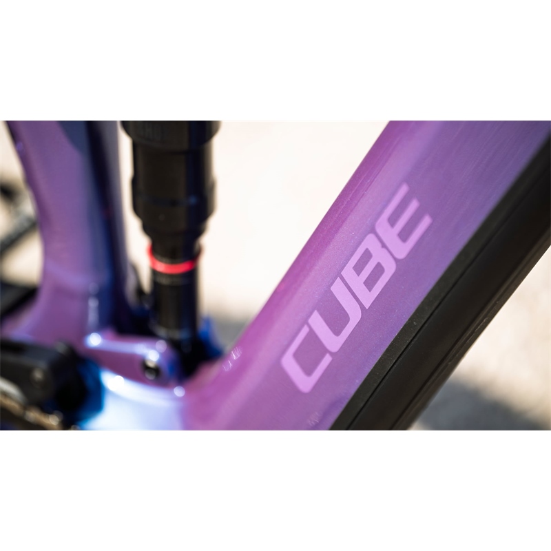 Električno Kolo CUBE STEREO HYBRID ONE44 PRO 800 blueiris'n'purple