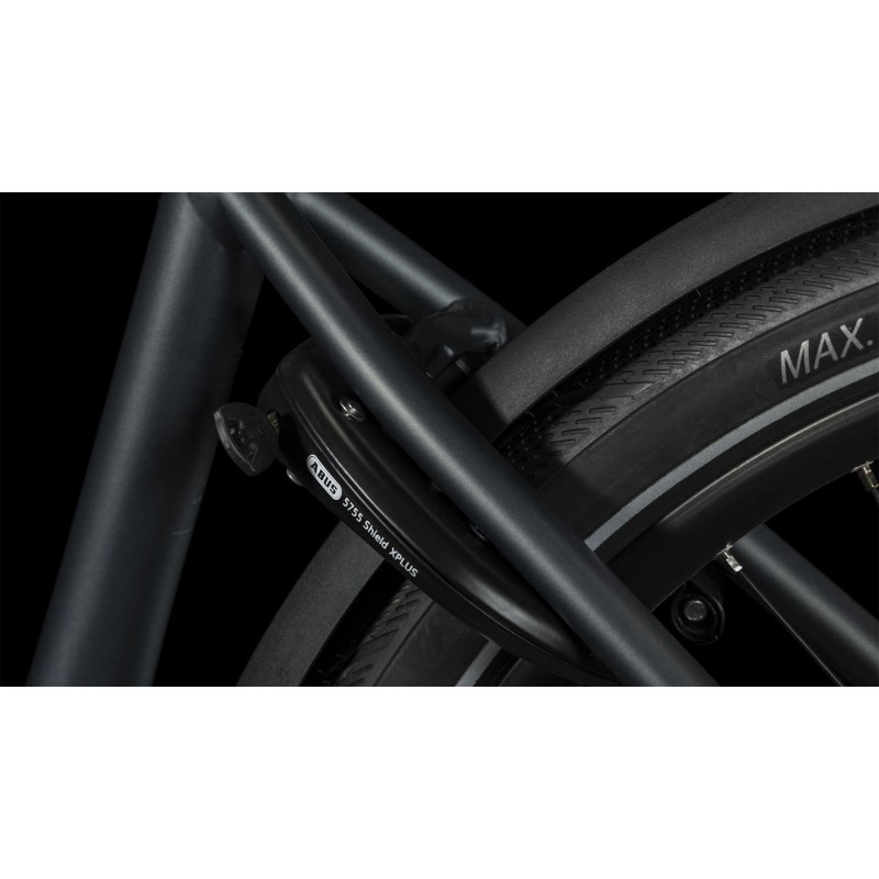 Električno Kolo CUBE SUPREME SPORT HYBRID PRO 625 Easy Entry grey'n'grey