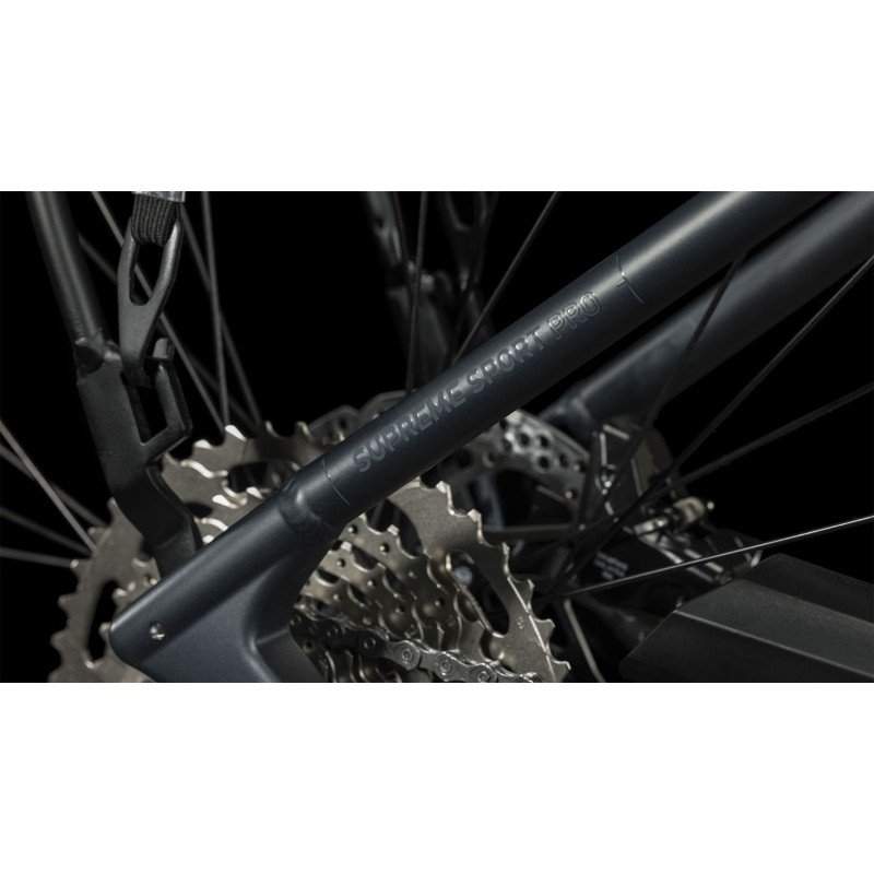 Električno Kolo CUBE SUPREME SPORT HYBRID PRO 625 Easy Entry grey'n'grey