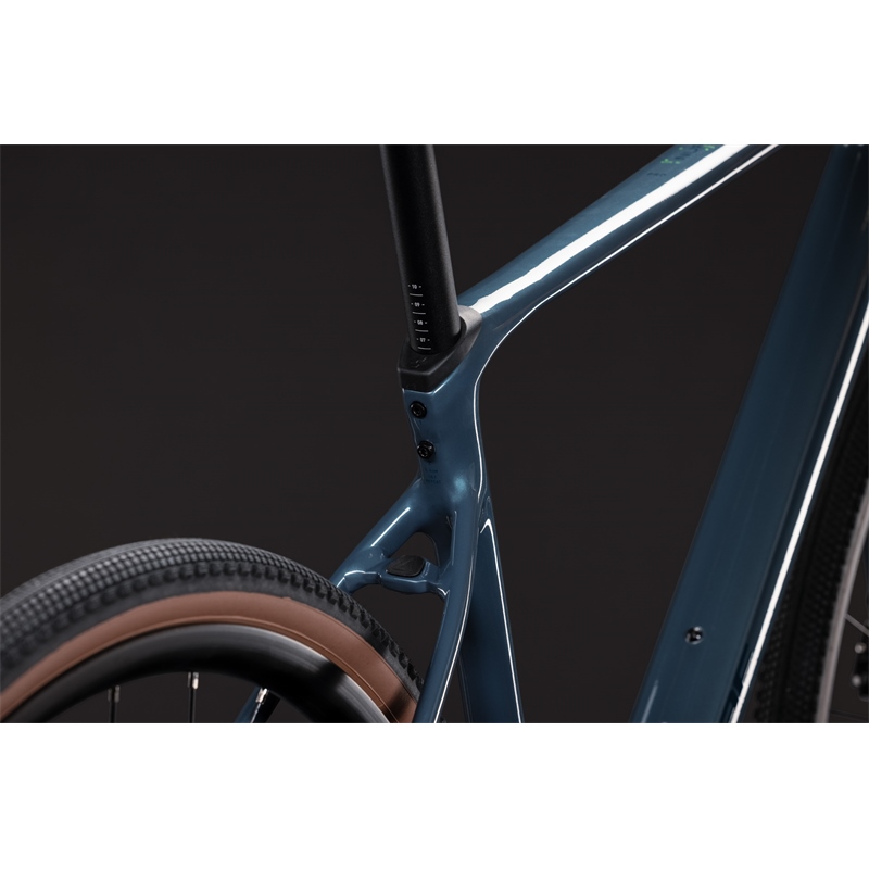 Gravel Kolo CUBE NUROAD PRO taiga'n'blue