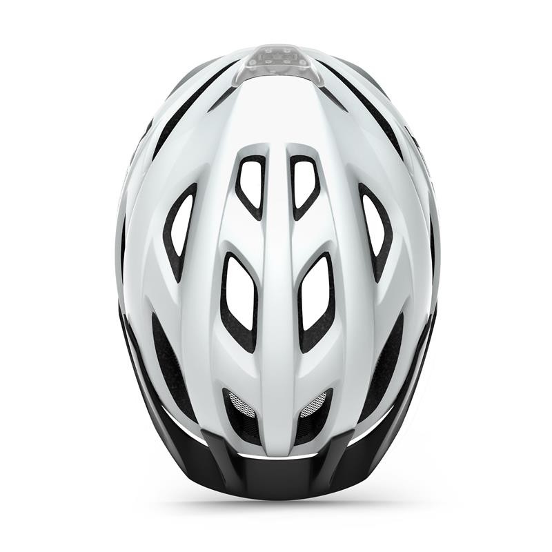 Kolesarska Čelada MET CROSSOVER Bela