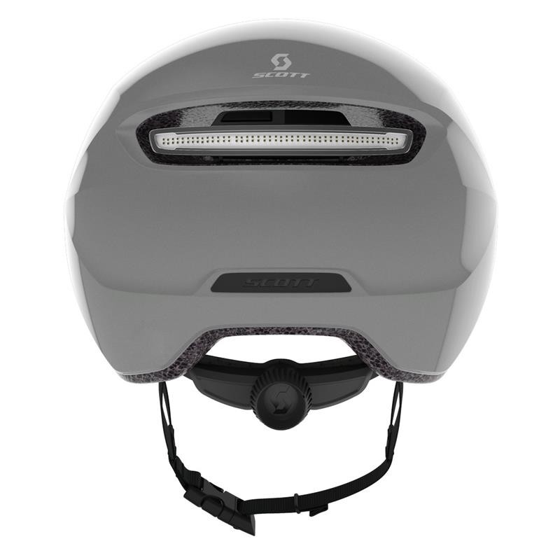 Kolesarska Čelada SCOTT II DOPPIO vogue odsevno srebrna