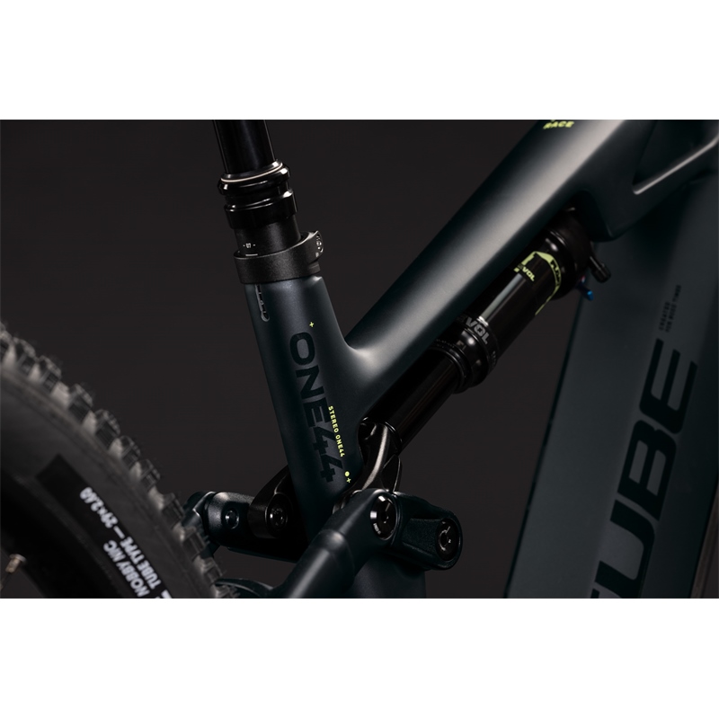 Električno Kolo CUBE STEREO HYBRID ONE44 HPC RACE 800 coal'n'green