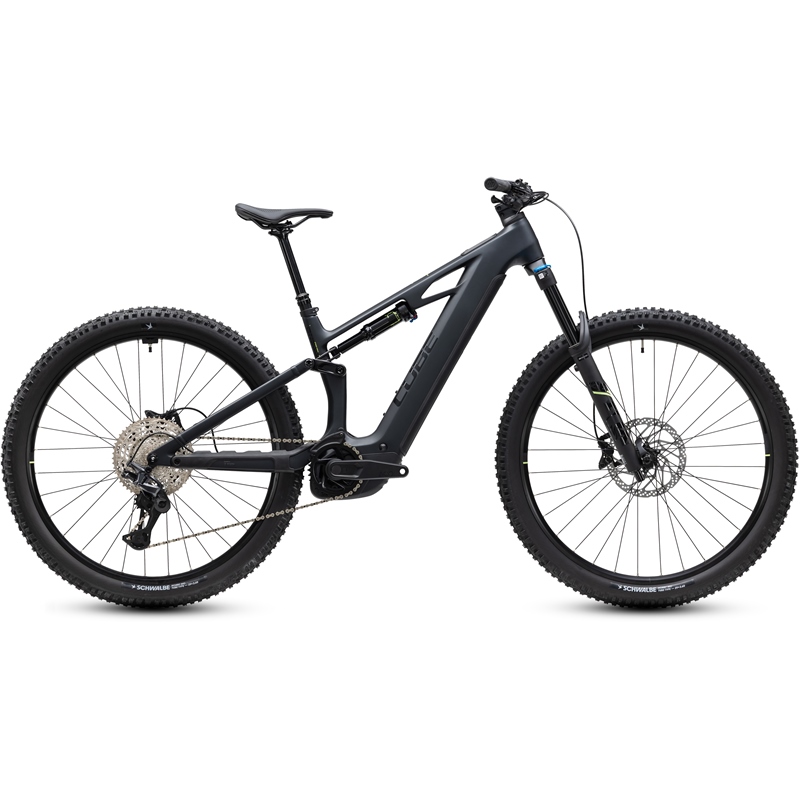 Električno Kolo CUBE STEREO HYBRID ONE44 HPC RACE 800 coal'n'green