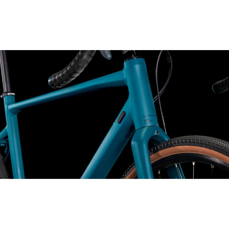 Gravel Kolo CUBE NUROAD ONE 2025 poseidongreen'n'black