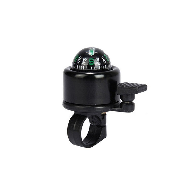 Zvonec KOMPAS črn/srebrn