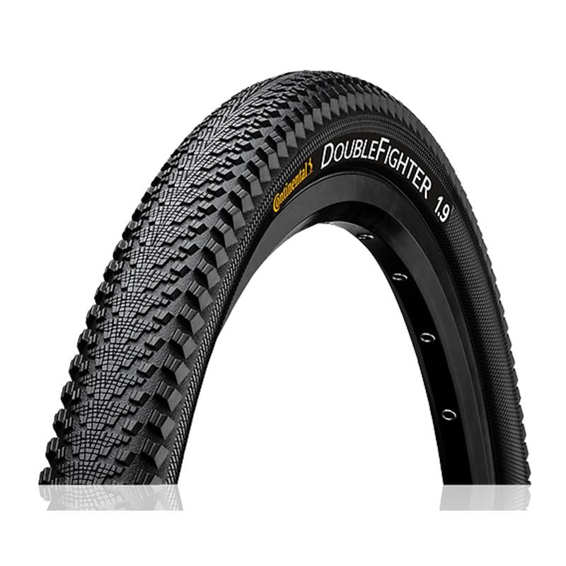 MTB Plašč CONTINENTAL DOUBLE FIGHTER III čr/čr
