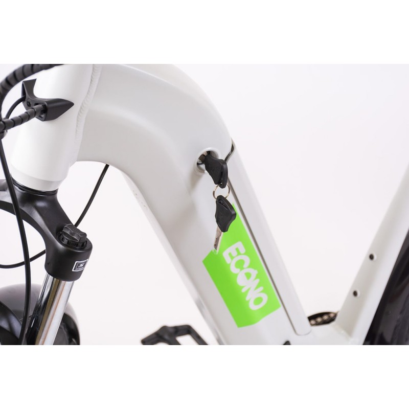 Električno kolo ECONO Apes CITY 28'' EEC6 720 Wh Papirus bela 2024