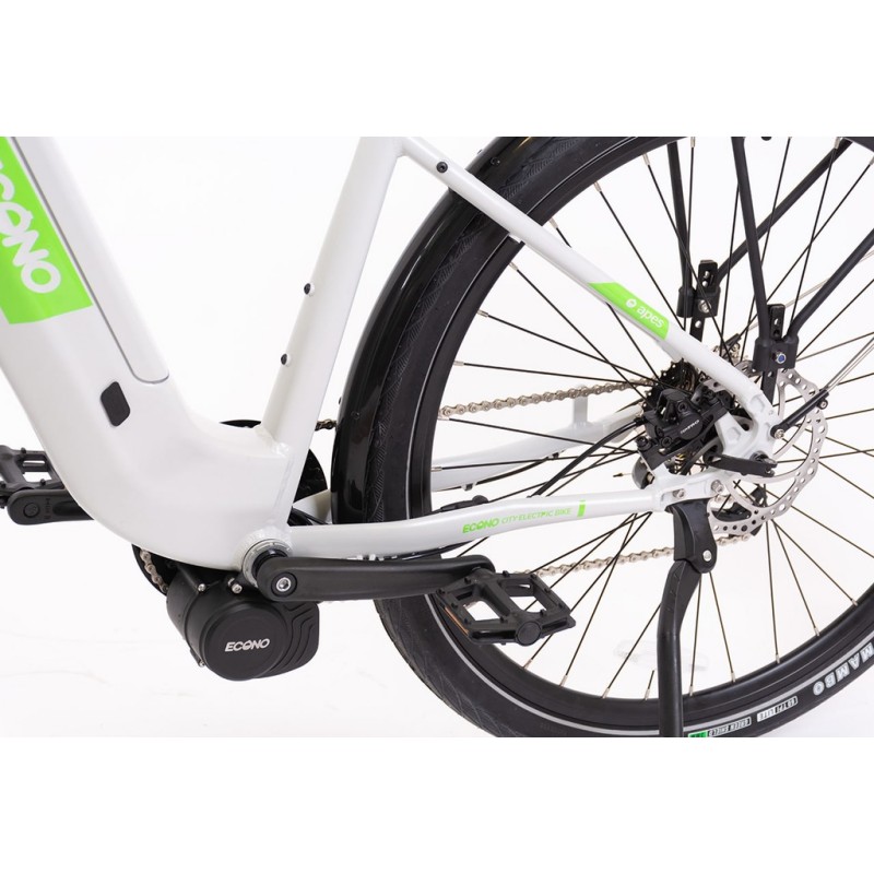 Električno kolo ECONO Apes CITY 28'' EEC6 720 Wh Papirus bela 2024