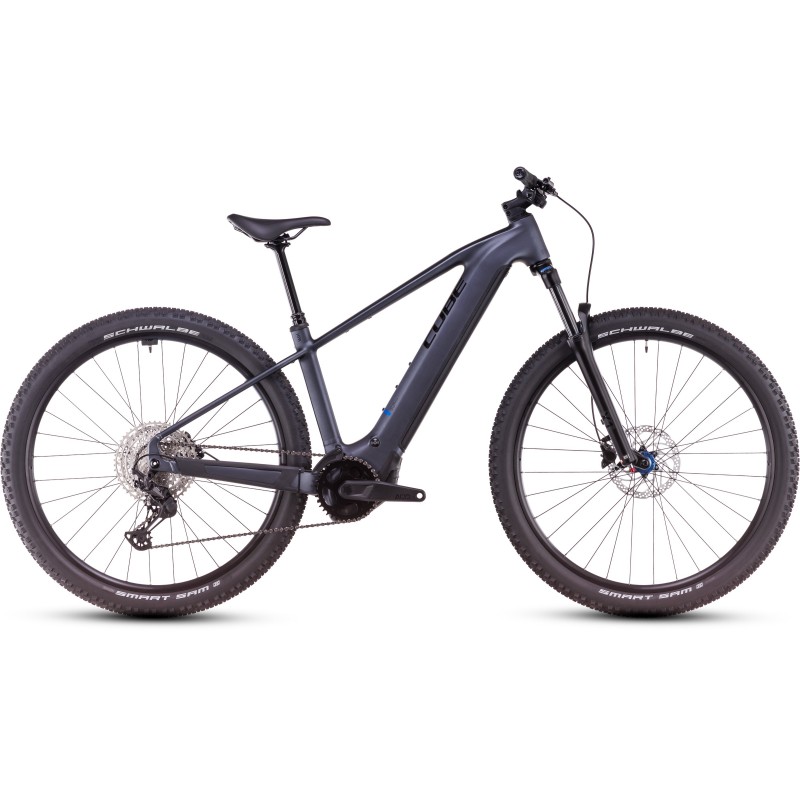 Električno Gorsko Kolo CUBE REACTION HYBRID PRO 600 2025 metalicgrey'n'black