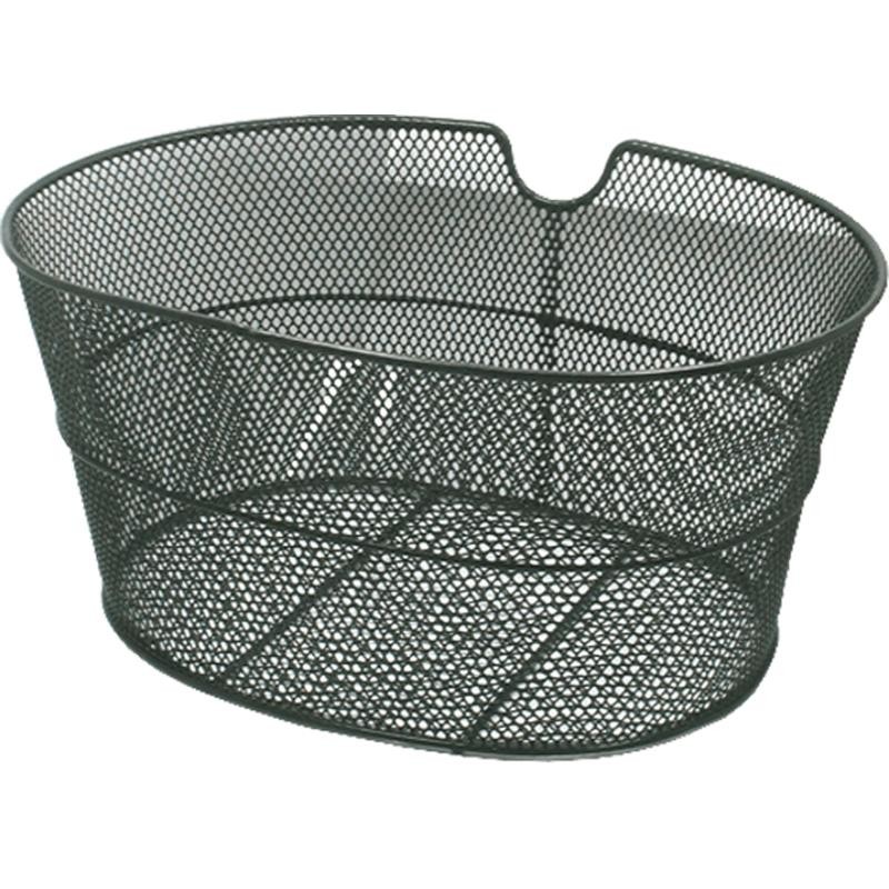 KOŠARA ZA PRTLJAŽNIK OVAL Črna