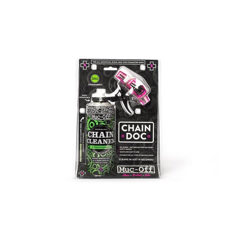 Naprava za čiščenje verige + sprej MUC-OFF CHAIN DOC