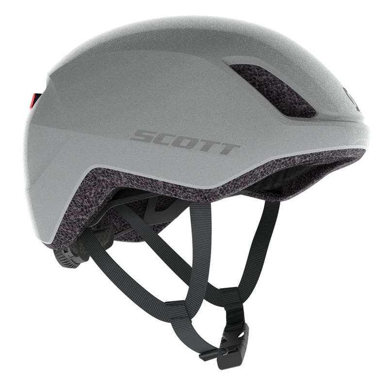 Čelada SCOTT II DOPPIO vogue odsevno srebrna