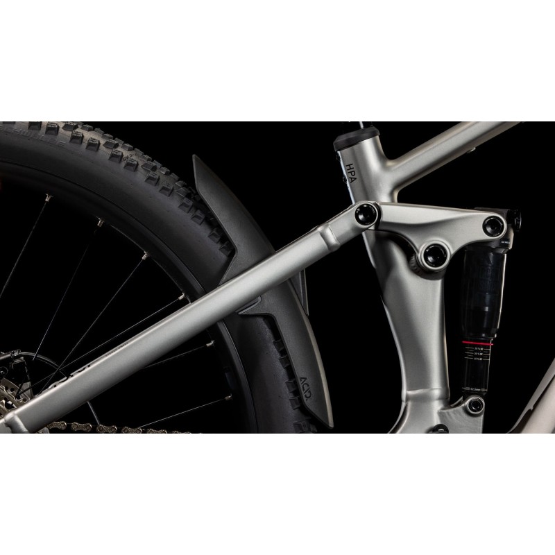 Električno Gorsko Kolo CUBE STEREO HYBRID ONE22 RACE 800 2025 Silver'n'black