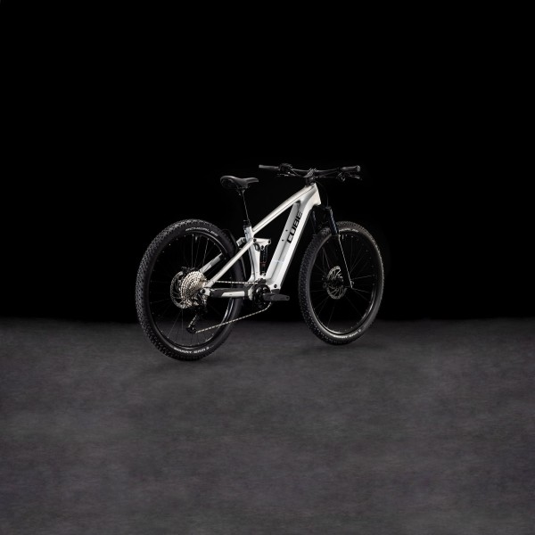 Električno Gorsko Kolo CUBE STEREO HYBRID ONE22 RACE 800 2025 Silver'n'black