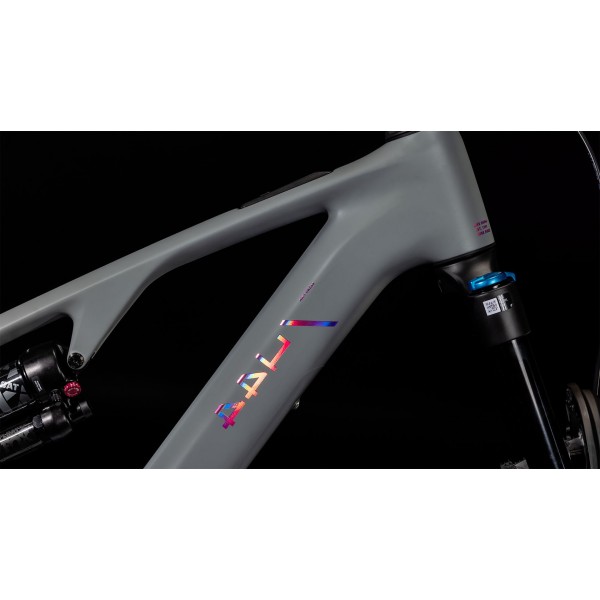 Električno gorsko Kolo CUBE AMS HYBRID ONE44 C:68X TM 400X swampgrey'n'purpleflex