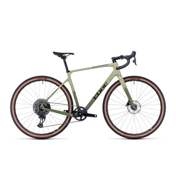 Gravel Kolo CUBE NUROAD C:62 SLX olive'n'green