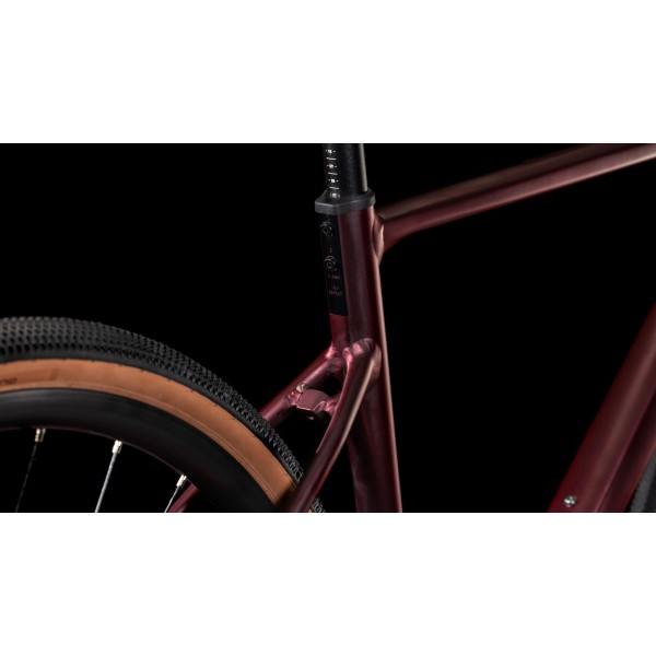 Gravel Kolo CUBE NUROAD RACE 2025 rubyred'n'gloss