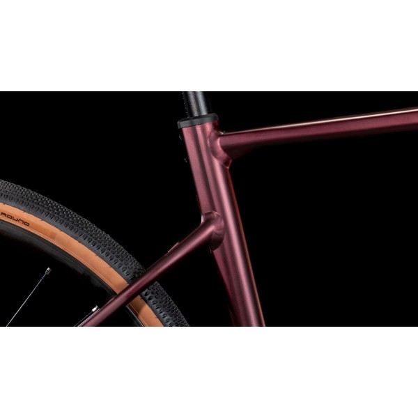 Gravel Kolo CUBE NUROAD RACE 2025 rubyred'n'gloss
