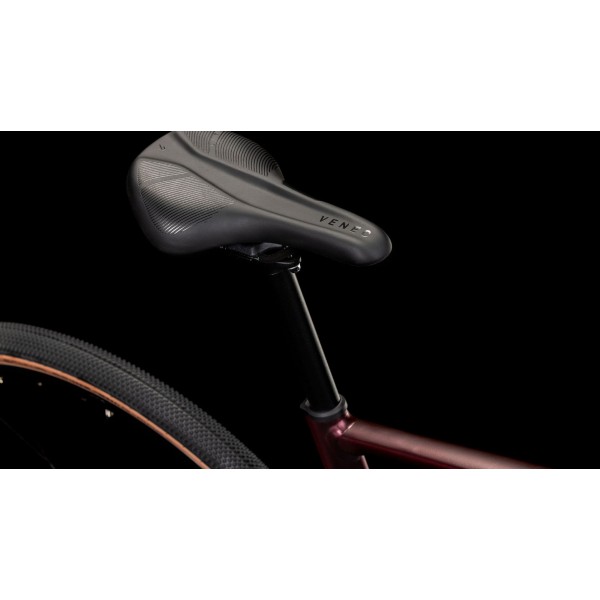 Gravel Kolo CUBE NUROAD RACE 2025 rubyred'n'gloss