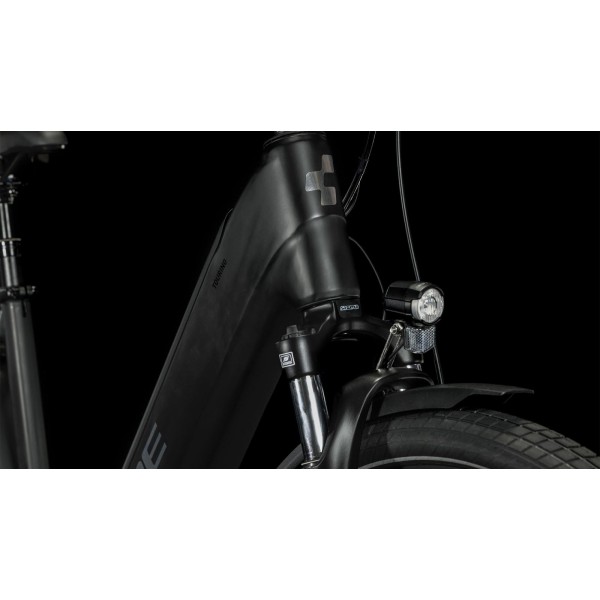 Električno Kolo CUBE TOURING HYBRID PRO 625 2024 Easy Entry black'n'metal